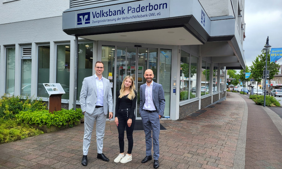 Filiale in Elsen wird renoviert Filiale in Elsen wird renoviert